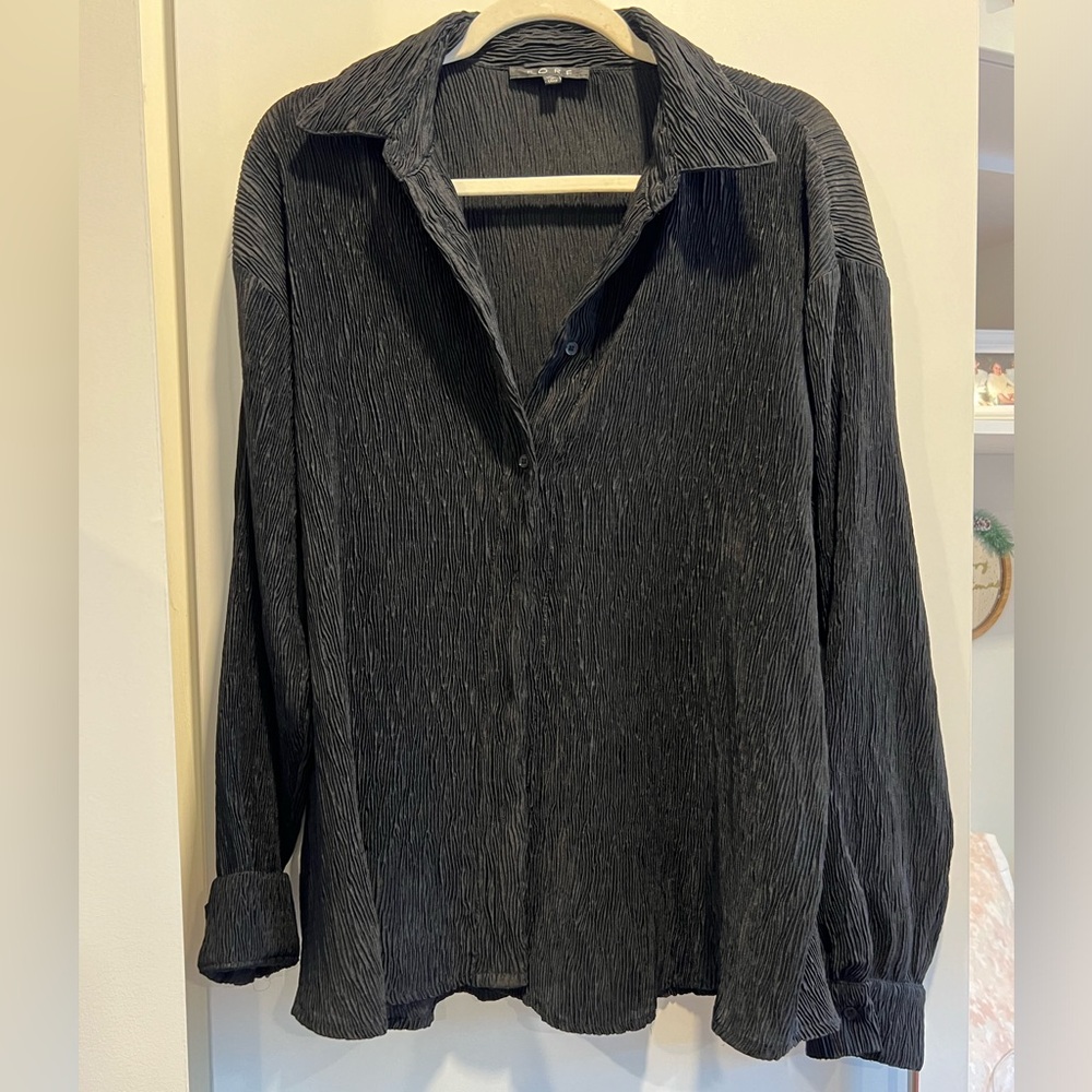 Black Button Up